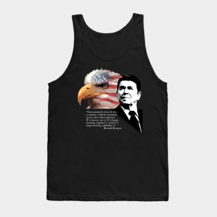 Ronald Reagan Quote 4 Tank Top